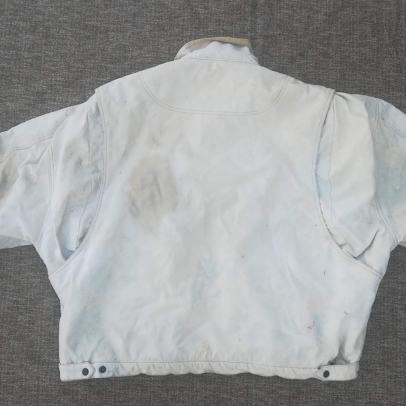 Vintage Distressed Canvas Work Coat - Picture 4 of 7